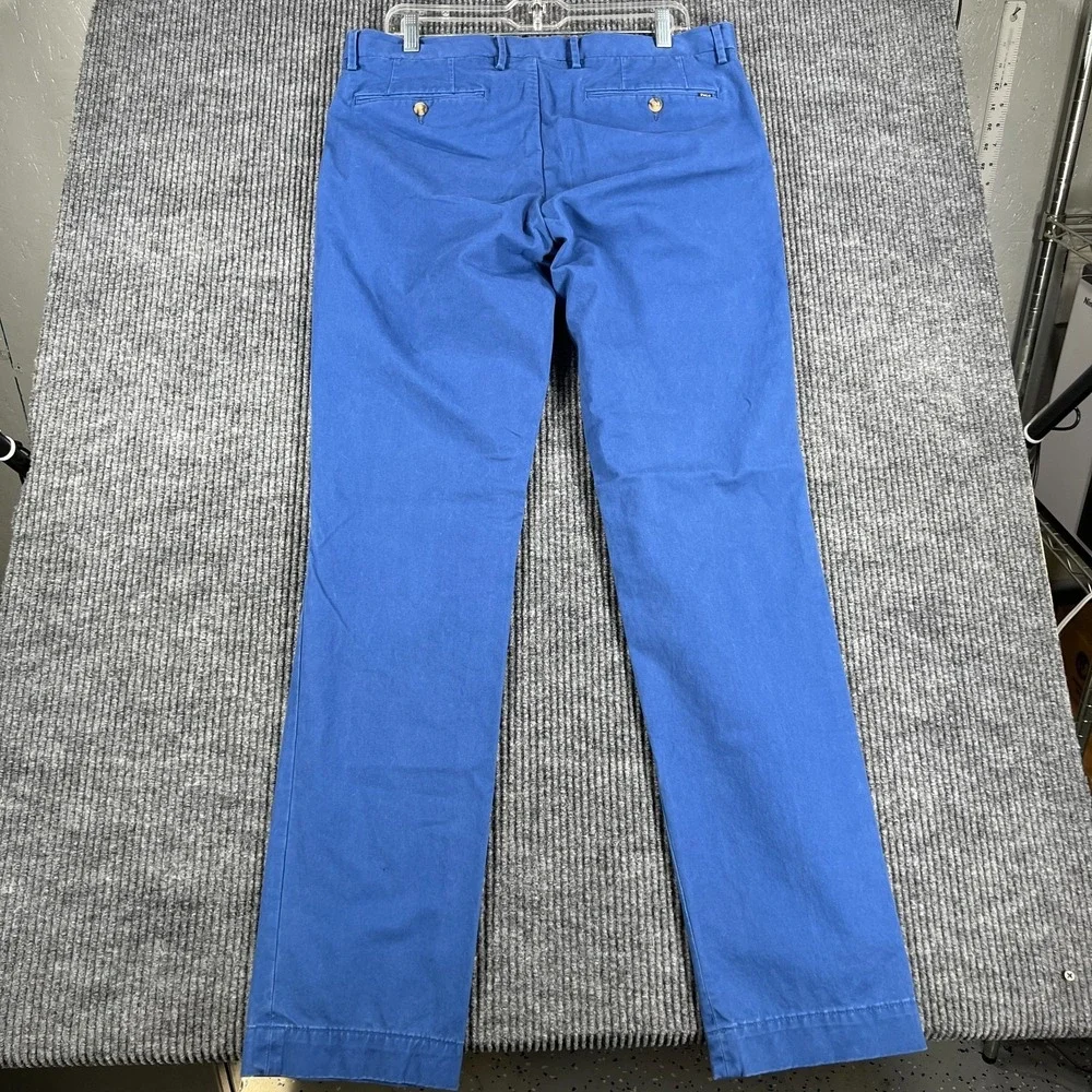 Polo Ralph Lauren Chino Pants Mens‎ 34x34 Blue Stretch Classic Fit Casual Golf